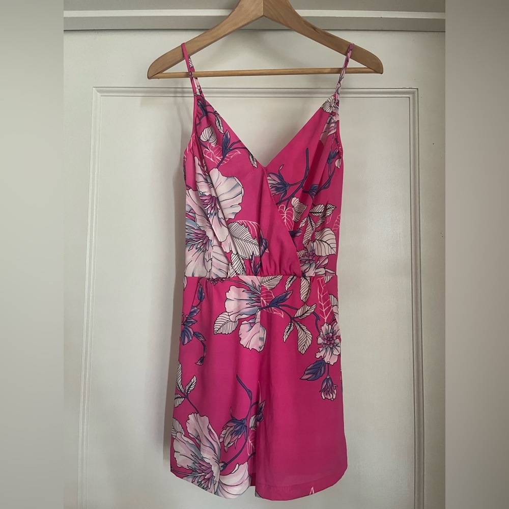 Yumi Kim Lea Floral Romper Sz XS